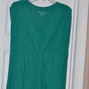 Mac & Jac Tunic Top Size XL Green